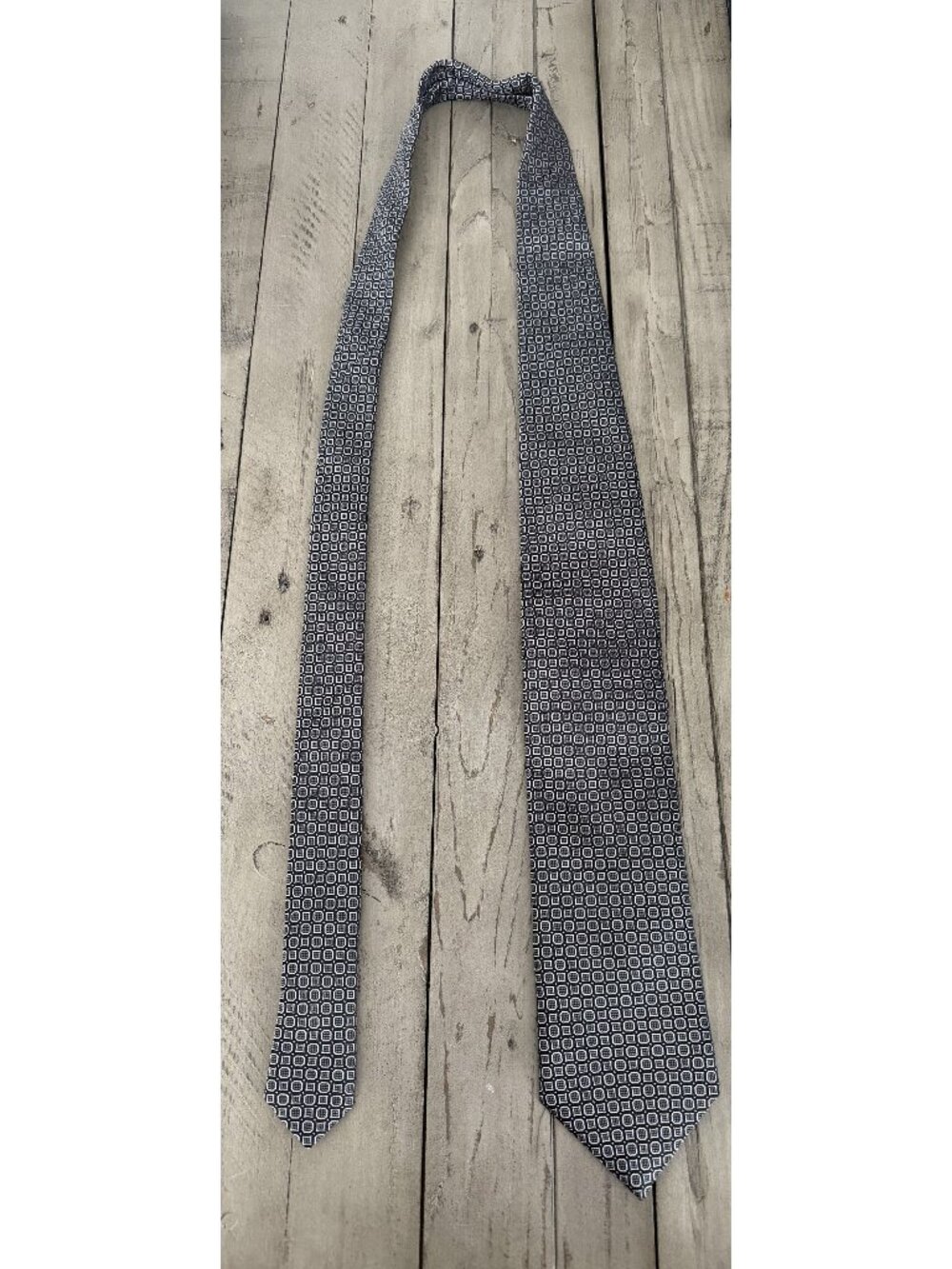 CANALI Mens black pattern tie excellent condition